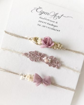 Nr. 686 Haarband Set „Mauve“