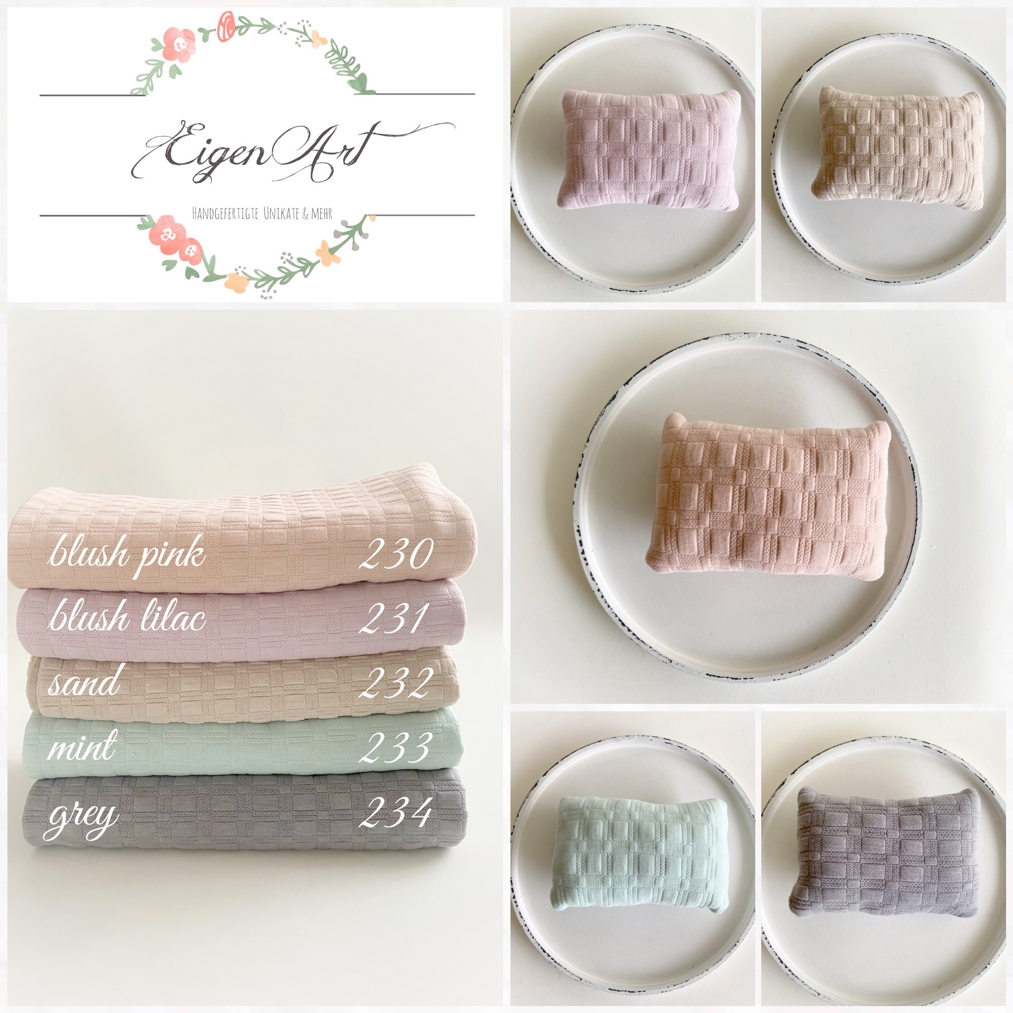 Mini Kissen inkl. Innenkissen „Bubble“