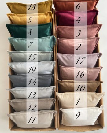 Mini Samt Kissen "Vivi" Nr. 902 inkl. Innenkissen