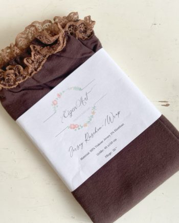 Rüschenwrap "Joko" Nr.136 schoko